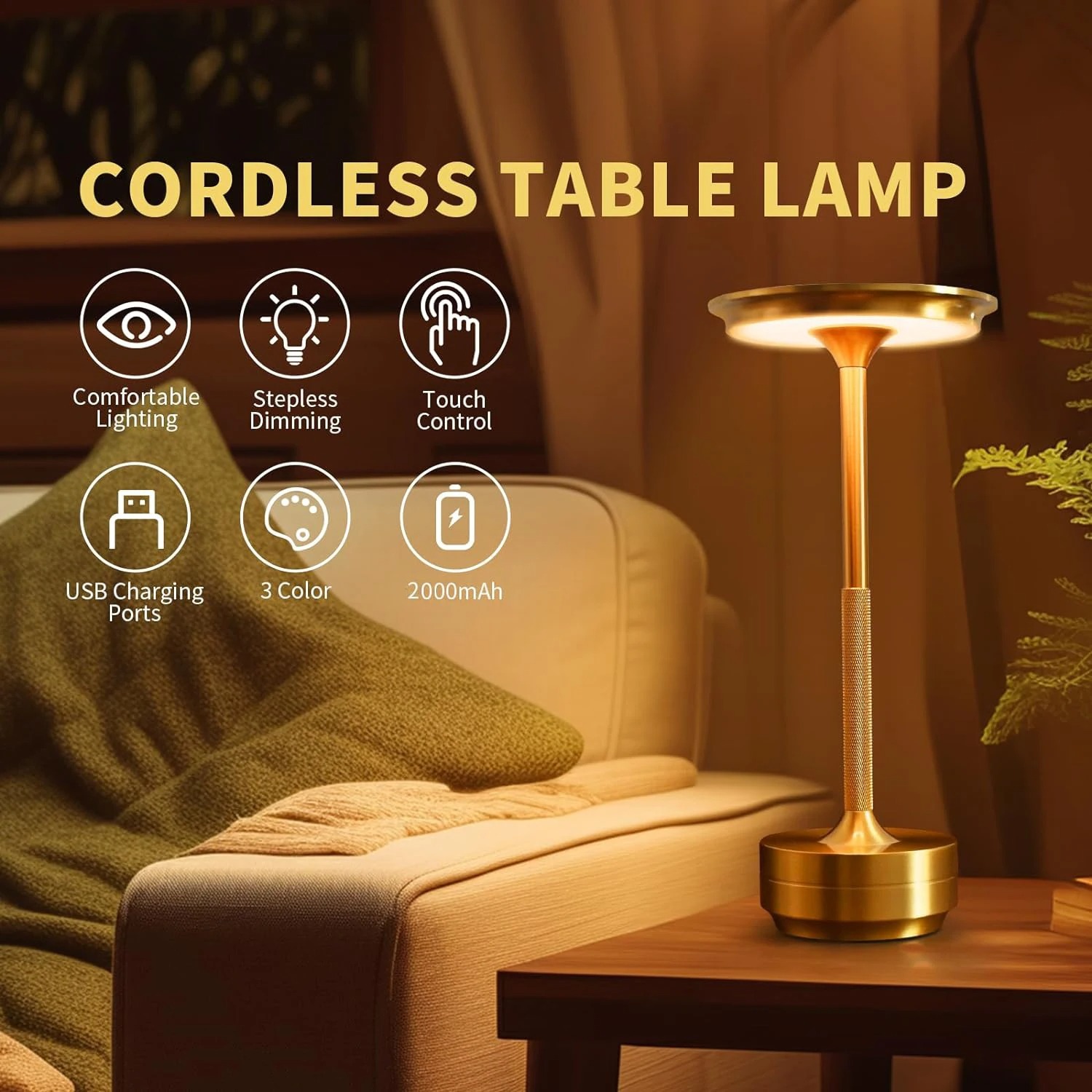 GGbingo Alloy Table Lamp Bedro - Desk Lamp Led avis et prix
