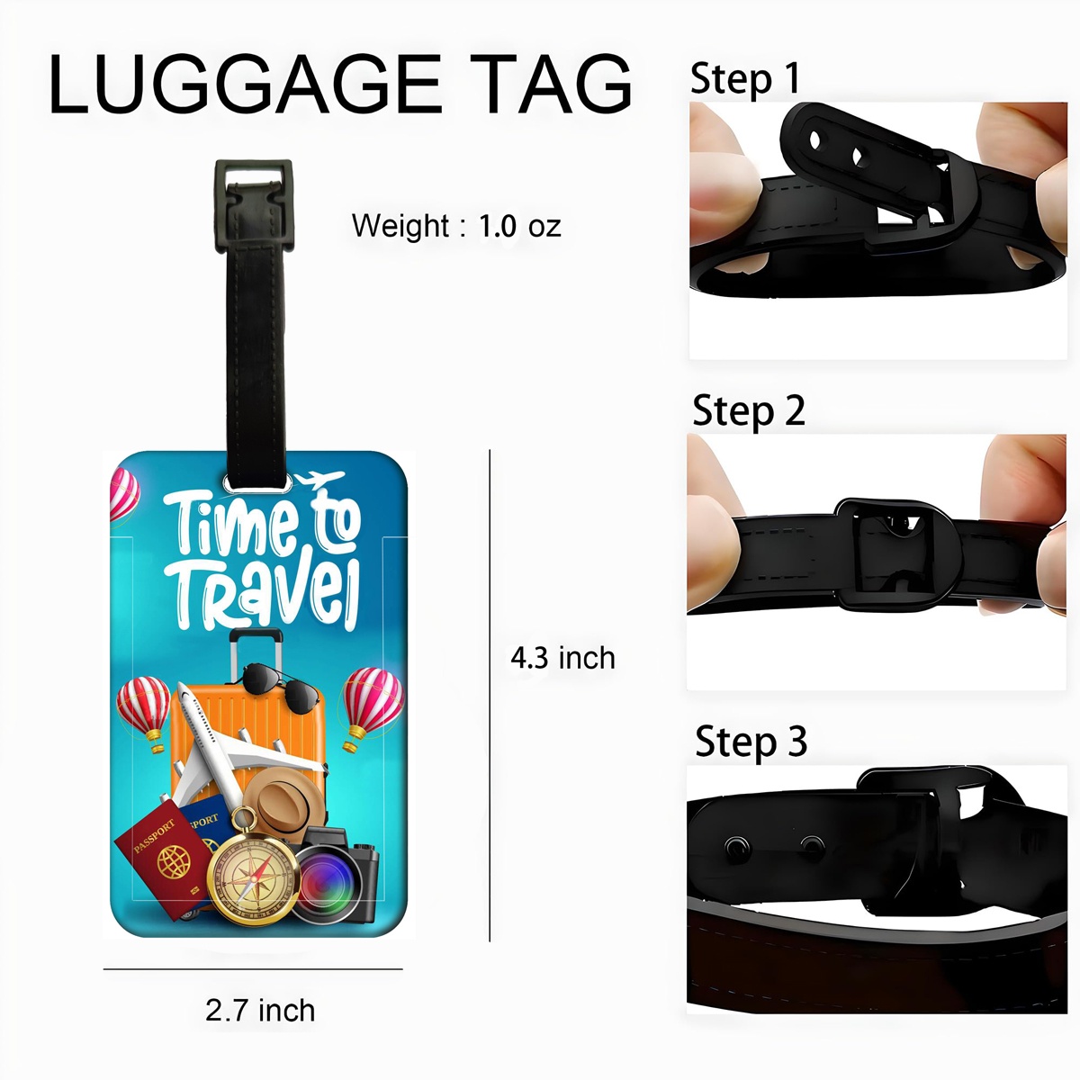 Travel style Luggage Tag Men W - Letter Tray Desk avis et prix