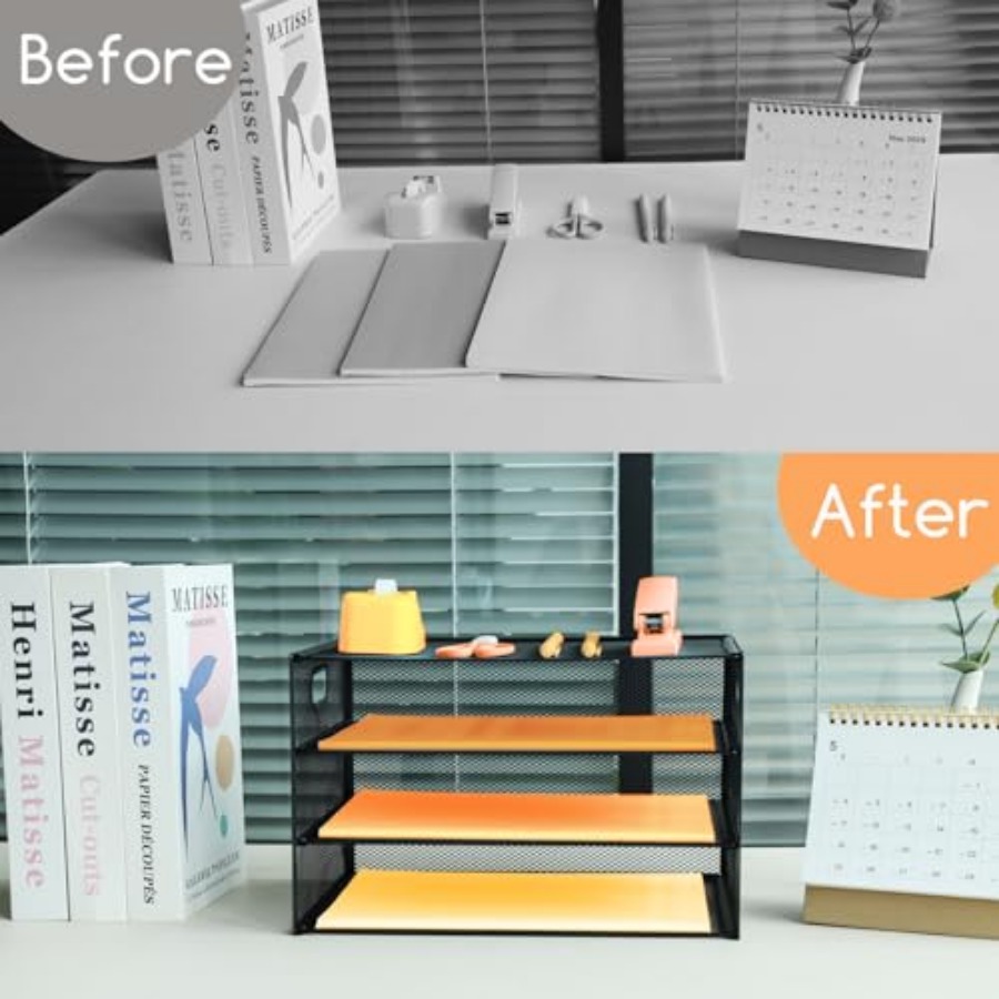 3 Tier Letter Tray Paper Organ - Letter Tray Desk avis et prix
