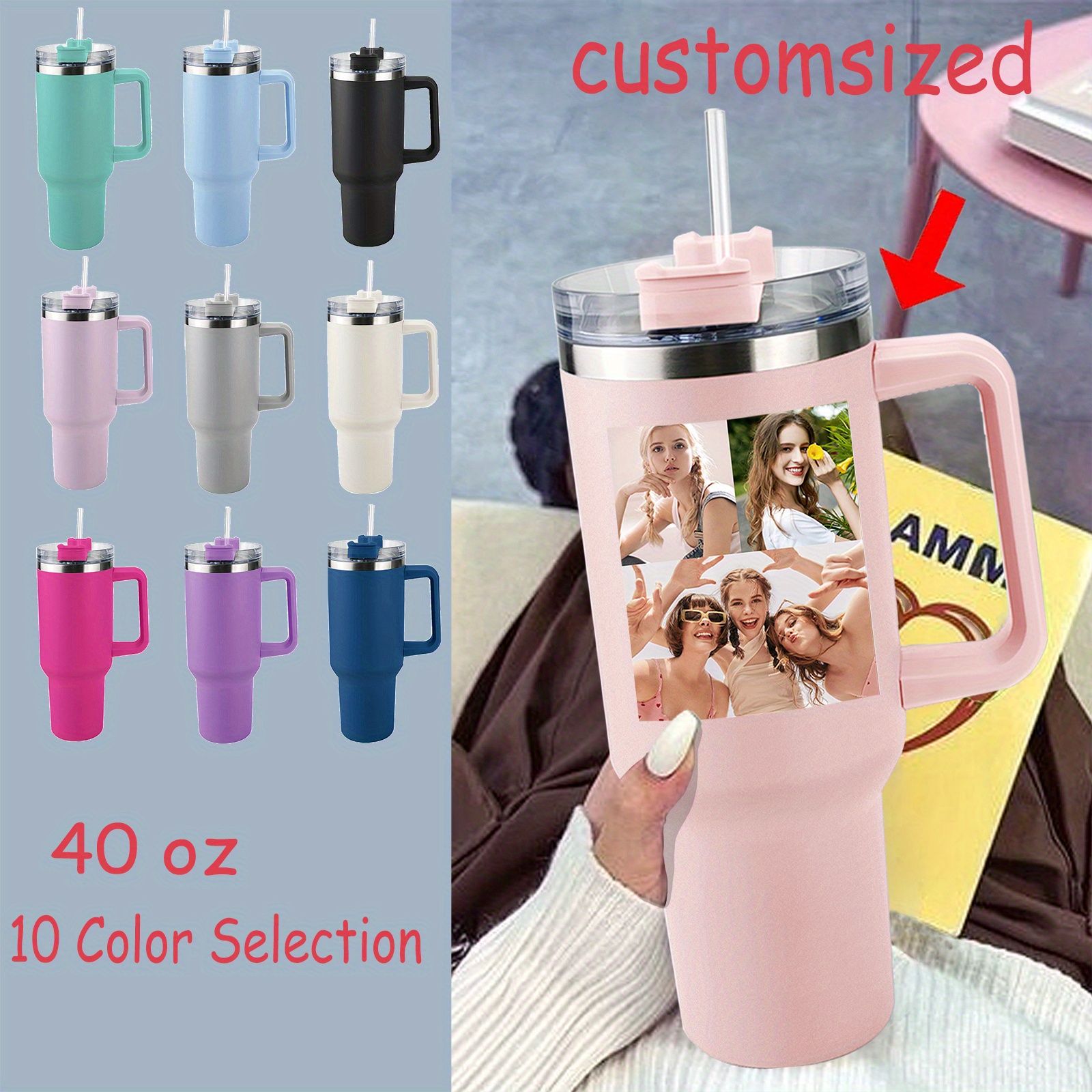 40oz custom large-capacity wat - Home Office For Two avis et prix