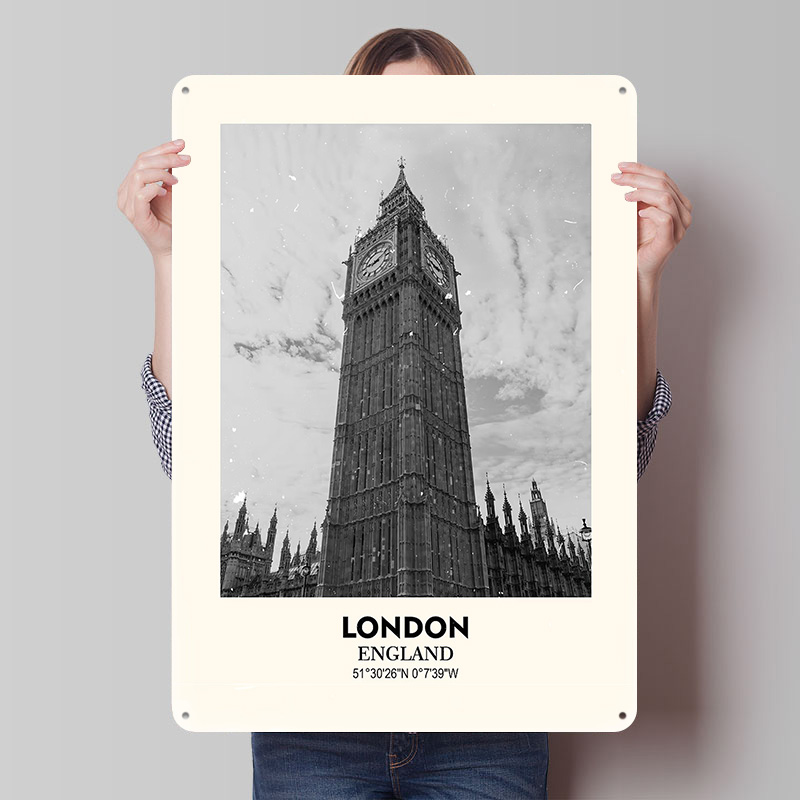 London Big Ben Printed Poster  - Home Office Of London avis et prix