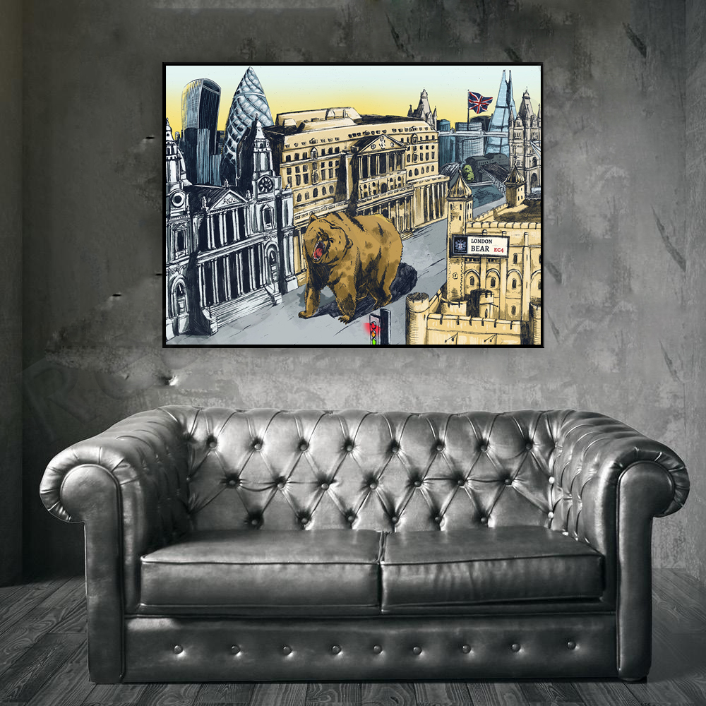 Stock Market Poster | The City - Home Office Of London avis et prix