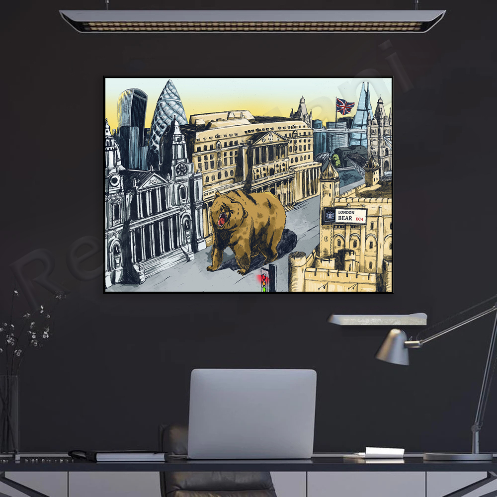 Stock Market Poster | The City - Home Office Of London avis et prix