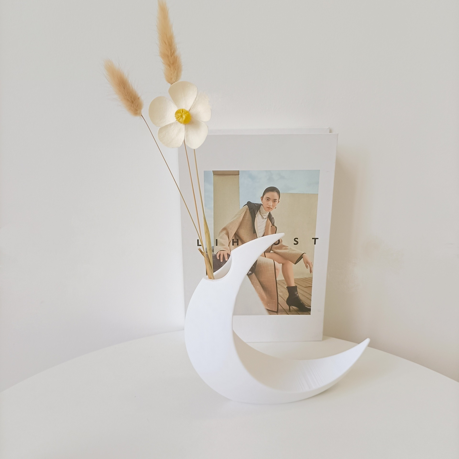 Two fashionable moon-style vas - Home Office For Two avis et prix