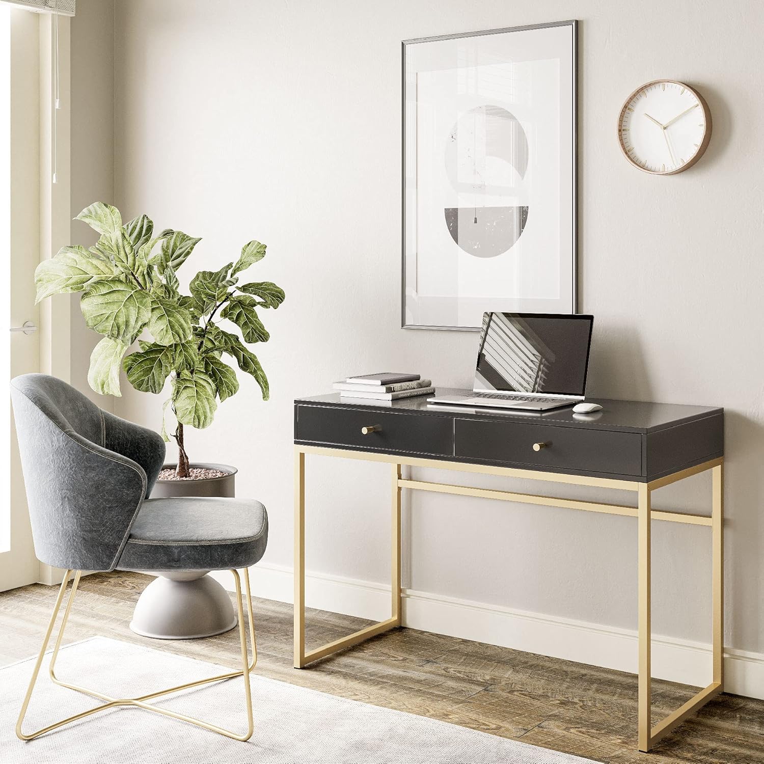 42 Inch Makeup Vanity or Home  - Home Office For Two avis et prix