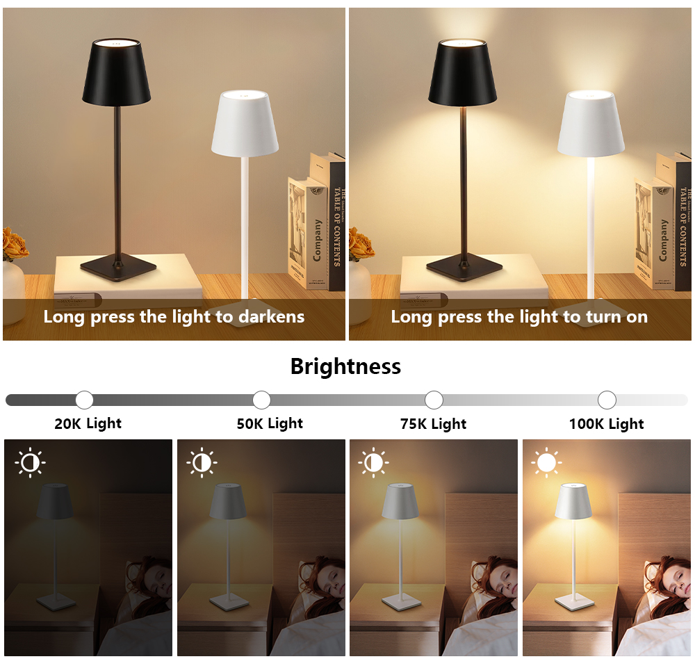 LED Rechargeable Desk Light Wi - Desk Lamp Led avis et prix